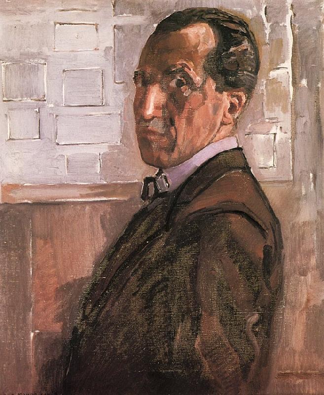 Piet Mondrian Self Portrait oil painting image